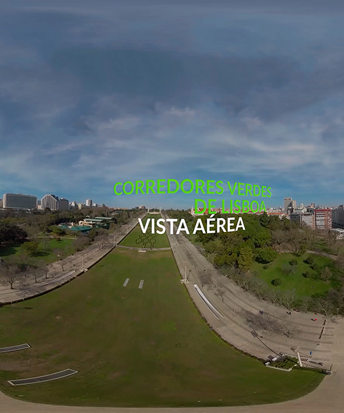 Vista Aérea Corredores Verdes de Lisboa